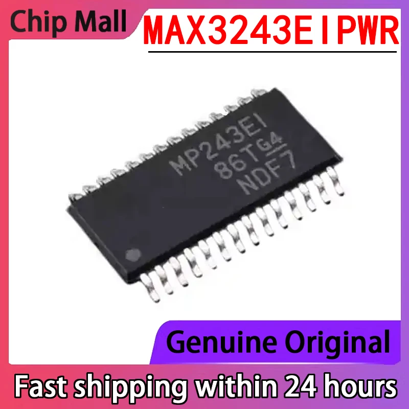 5PCS Brand New Original MAX3243EIPWR Packaged TSSOP28 RS232 Chip Transceiver Genuine