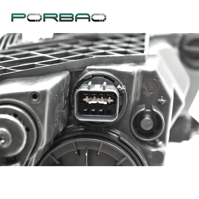 PORBAO Auto Parts Car Headlight for Sonataa 2016 Year with White Angle