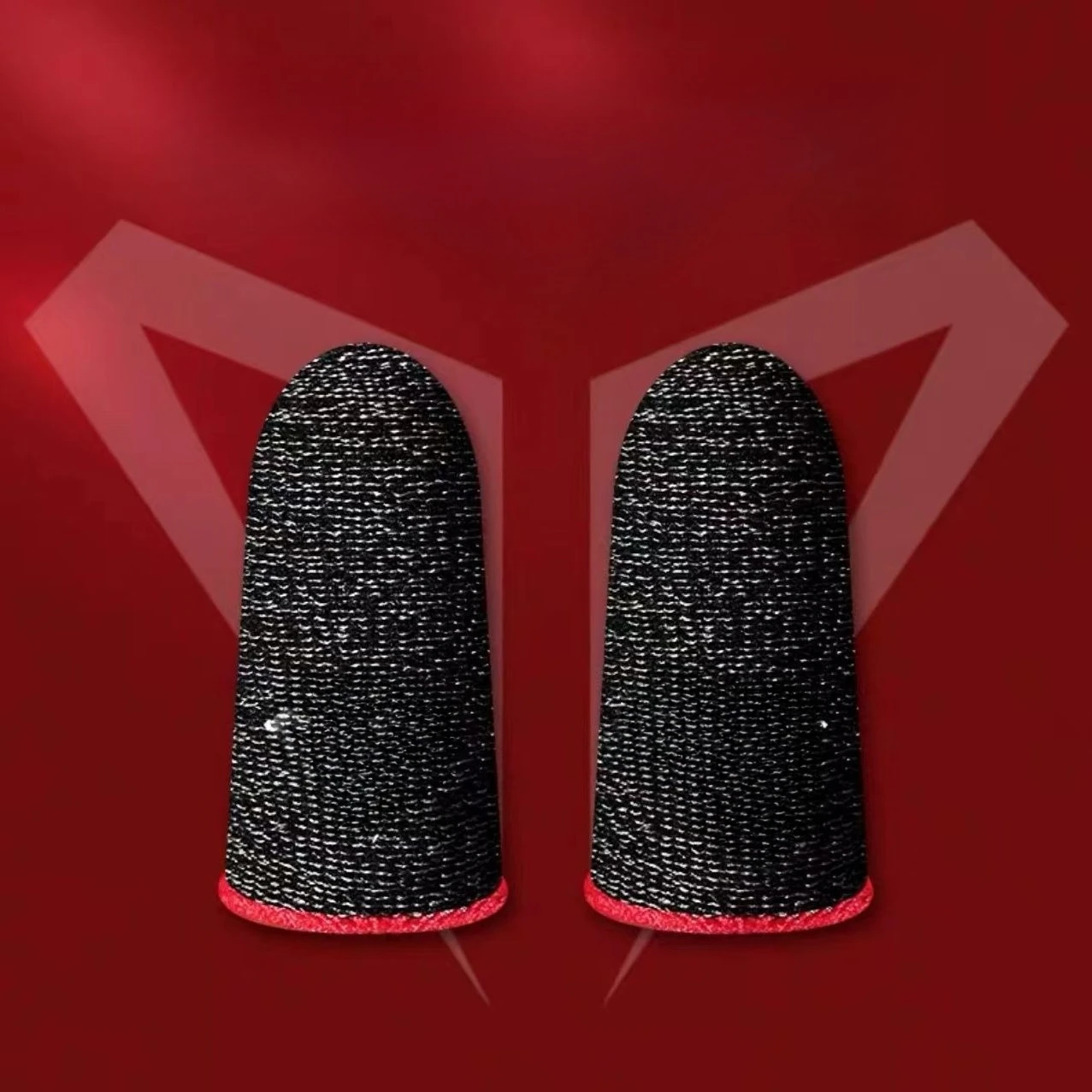 Mobile Game Anti Sweat Chicken Finger Cover with Silky Operation, E-sports Grade Fiber Finger Cover, Anchor Anti Breakage Touch
