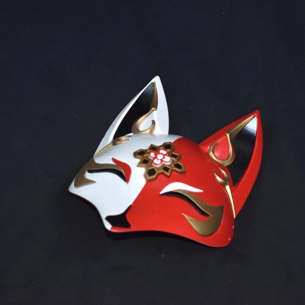 Honkai Star Rail Sparkle Fox Mask Headpiece Cosplay Prop for Anime Show Stage Performance