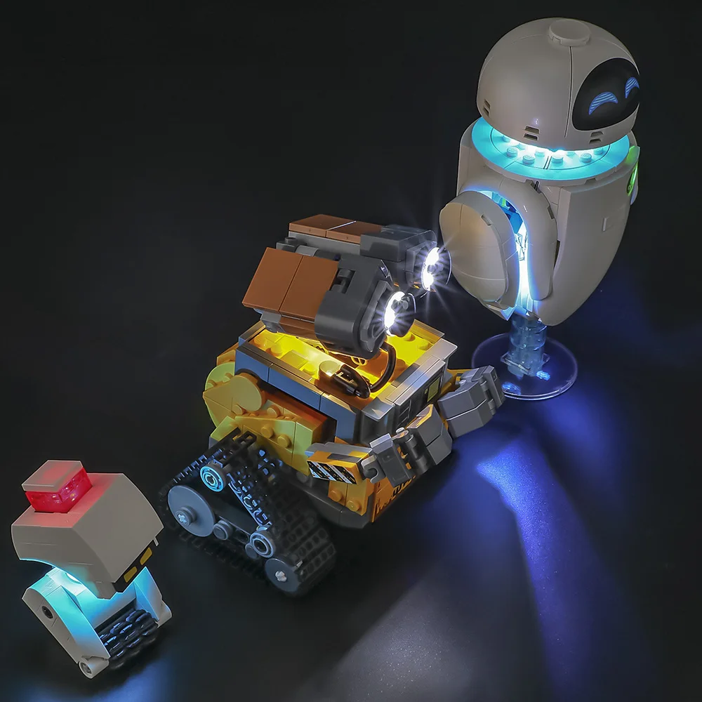 LED Lighting Kit Compatible with 43279 Robot Model Building Blocks Remote Control Lamp Accessories for Display (Lights Only) - view 5