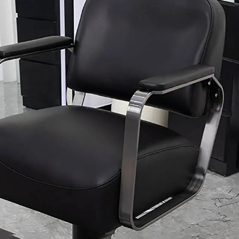 

Equipment Ergonomic Round Barber Professional Chairs Beauty Salon Chair Luxury Armchairs For Barbershop Salon Furniture