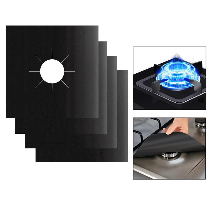 

1Pc Gas Stove Protector Cooker Cover Liner Clean Mat Pad Kitchen Gas Stove Stovetop Protector Kitchen Accessory Utensils