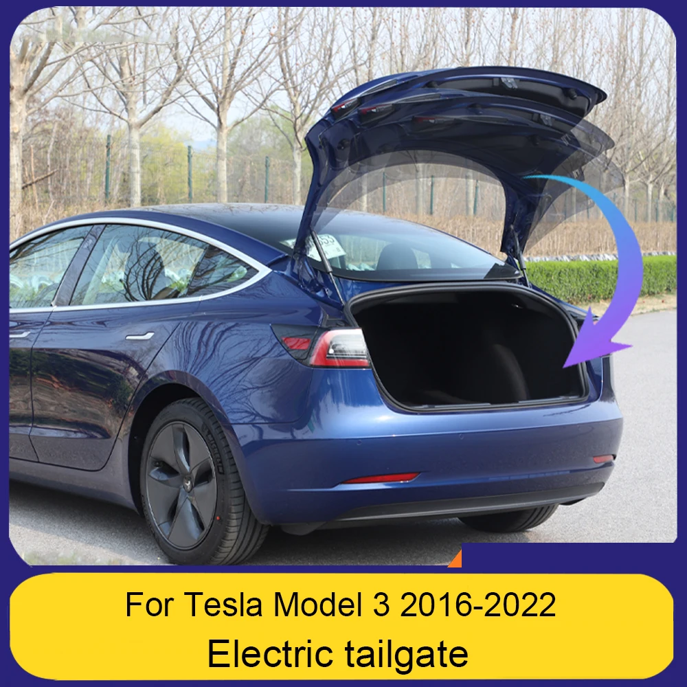 Sistema di sollevamento Frunk modificato per portellone posteriore elettrico per Tesla Model 3 2016-2023 controllo automatico dell\'app di