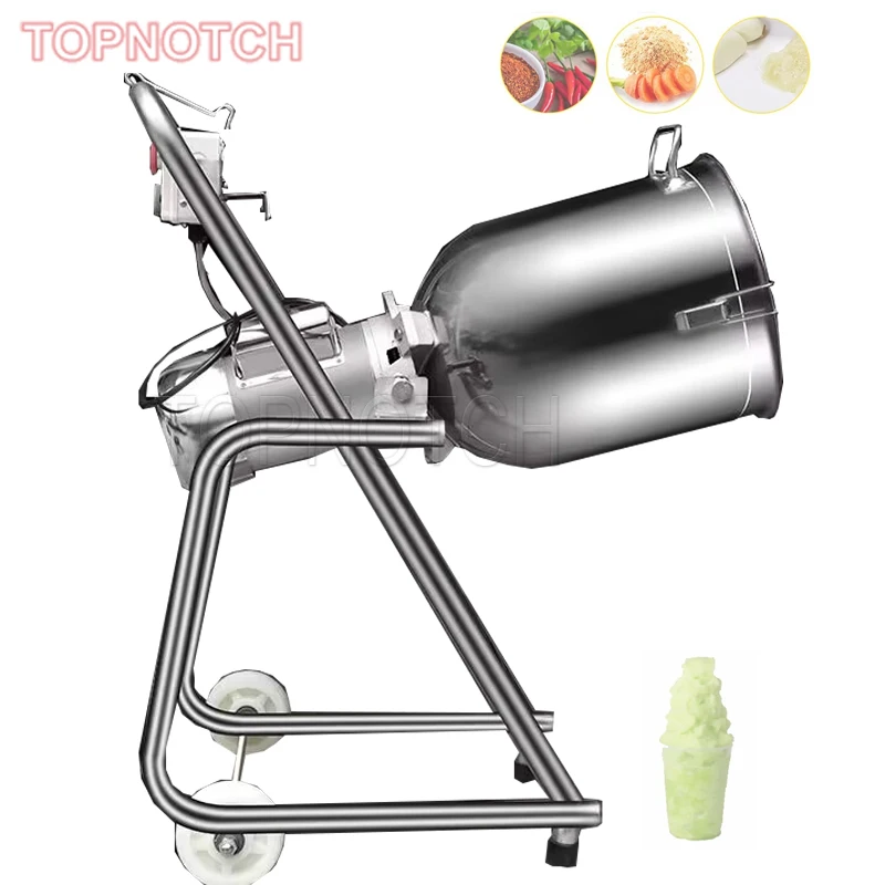 

Hot Sale Garlic Meat Chopper Vegetable Grinder Machine 30L Stainless Steel Fruit Cutter Blender Commercial Food Processor