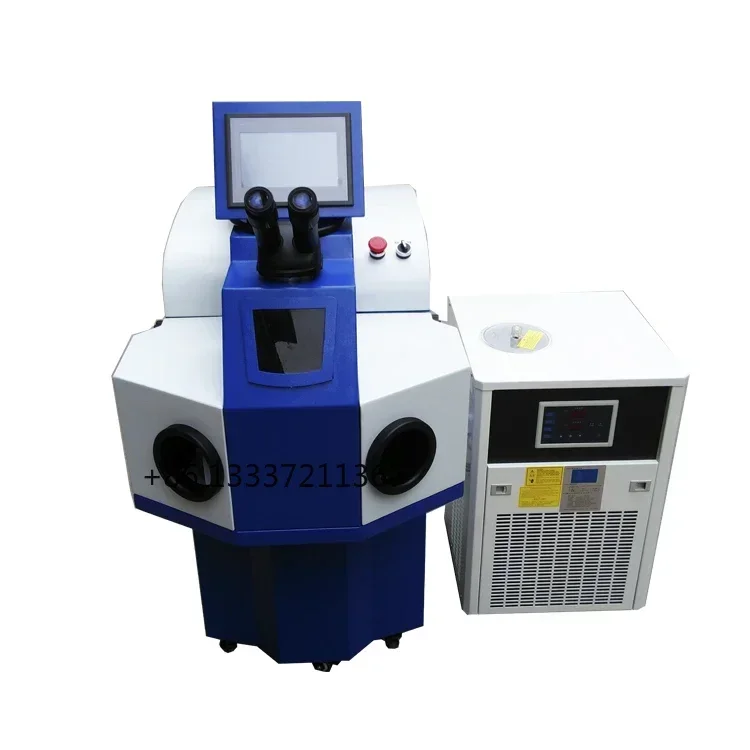 80W Gold Jewelry  Spot Welding Machine High Quality Jewelry Shop Tool Equipment for Gold Stainless Steel Ring Repair