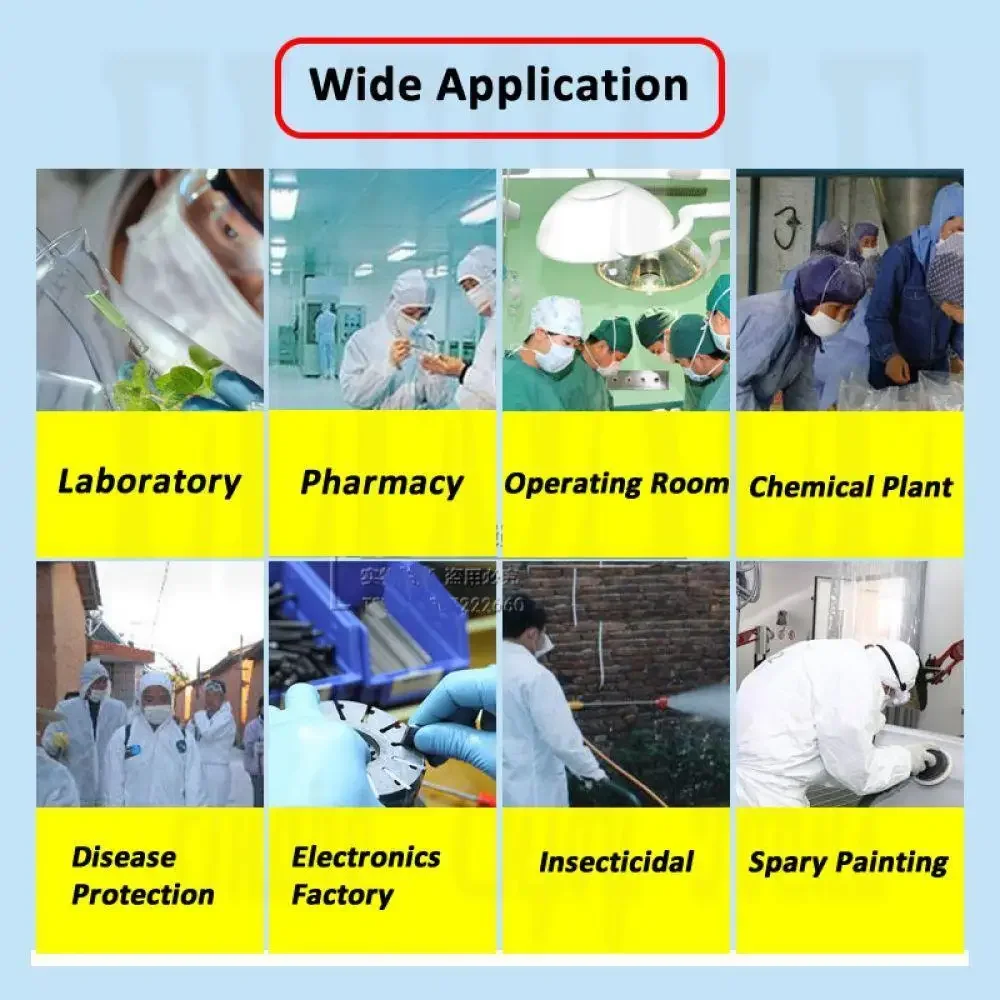 Disposable Sanitary Isolation Protection Jump Suit Work Safety Clothing Breathable Dustproof Sparying Paint Labour coverall Suit