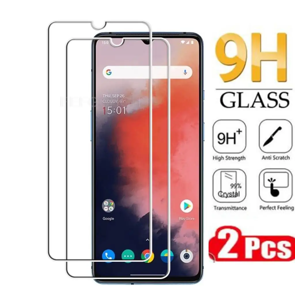 Оригинальное защитное закаленное стекло для OnePlus 7 T 6,55 