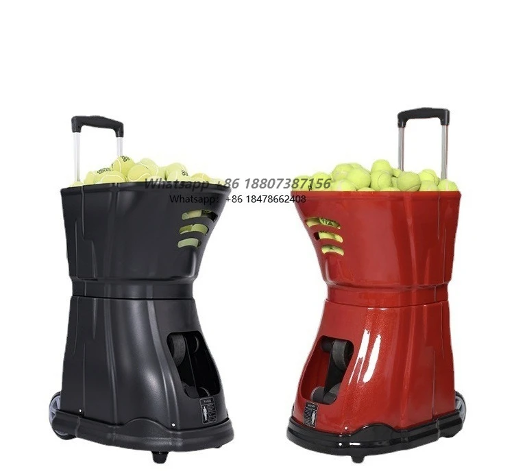 

Durable ABS & Steel Automatic Tennis Ball Launcher Machine PP Construction Training Equipment