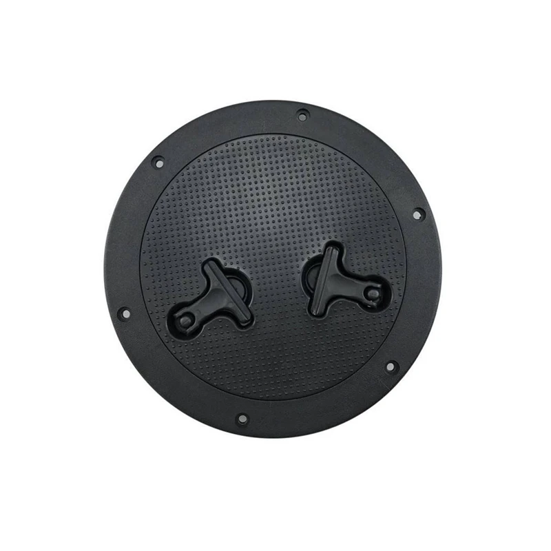 Round Inspection Hatch Cover 8 Inch ABS Hatch Cover Twist Screw Out Deck For Boat Yacht Marine Access Hatch Cover