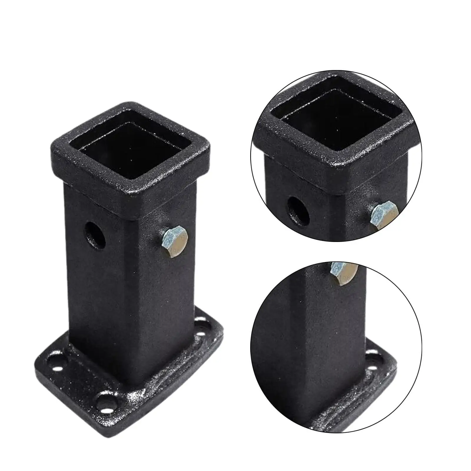 

Trailer Hitch Adapter Heavy Duty Towing Gadgets Easy Installation Multifunction for RV Truck Automotives Yachts Trailers