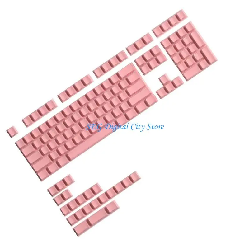 U75B 1 Set 131Keys Side Print Keycaps Thick PBT Material Double Shot OEM Height