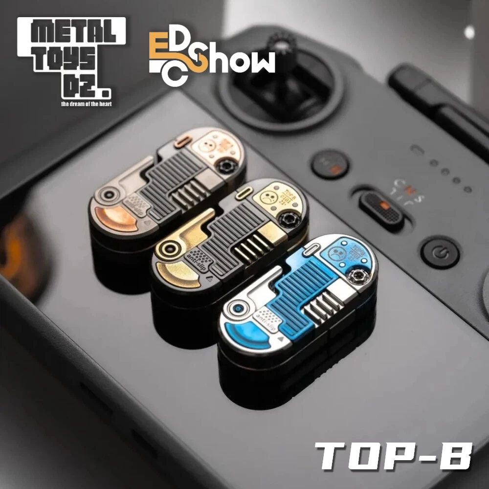 

Metal Toys Dz TOP-B 2026 EDC SHOW Metal Push Slider Stress Relief Toy Fidget Slider Fidget Toys Adults Original Designs