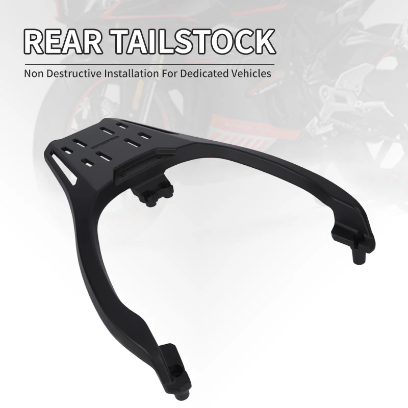 Rear Motorcycle Luggage Rack for 2023 KYMCO AK550II,Aluminum Alloy Pressure Casting Motorcycle Tailstock,Top Box Support