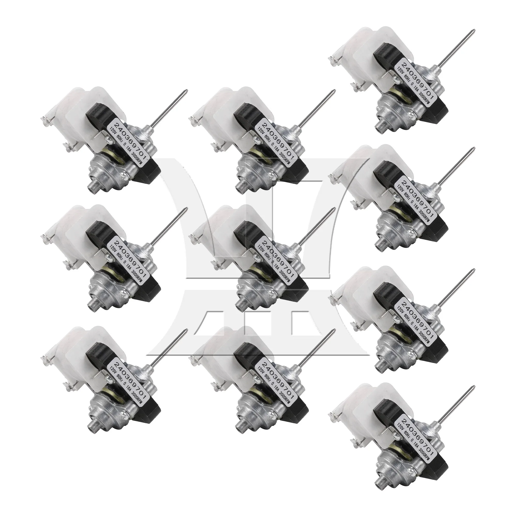 10 Pcs Freezer Evaporator Fan Motor Replacement for Crosley AP4700070