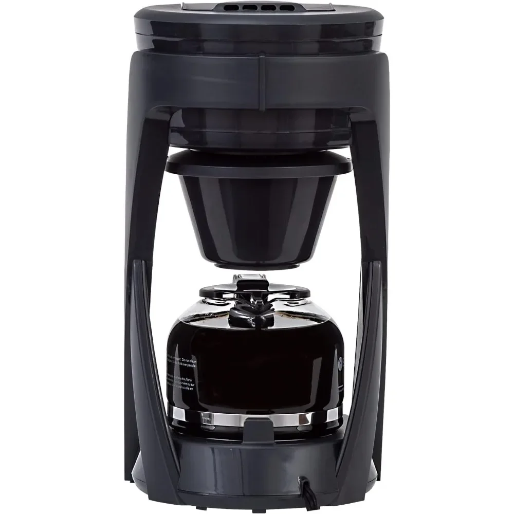 BUNN Heat N Brew Programmable Coffee Maker, 10 cup, Stainless Steel