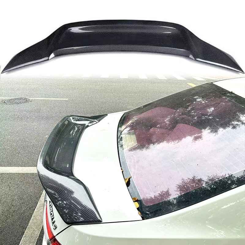 

For Toyota Corolla 2014-2018 R-style ABS plastic Sedan Spoiler wing rear tailgate car exterior components tail spoiler