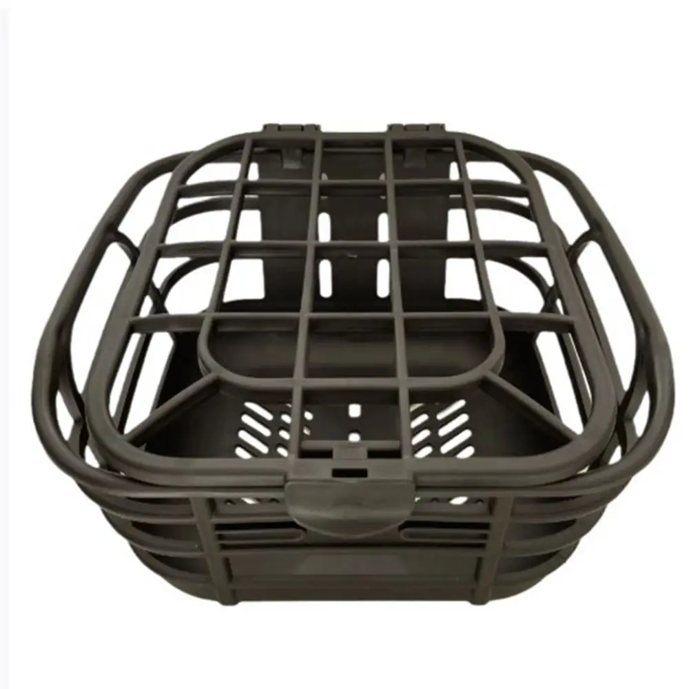 

Multicolors Children Bike Basket Plastic/Metal Hollow Scooter Handlebar Basket 5 Styles Student Front Basket