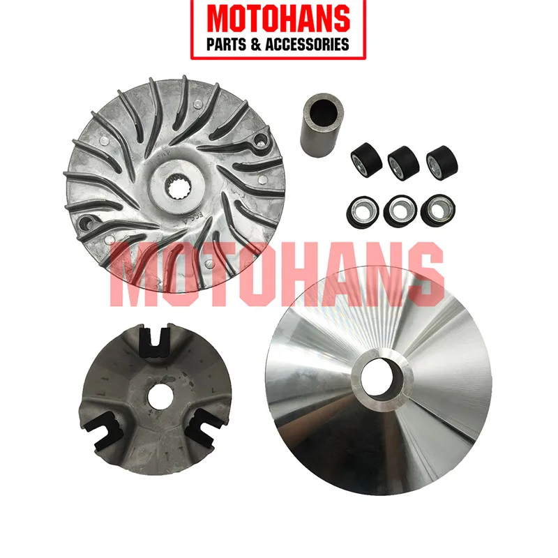 RACING CVT FRONT VARIATOR CLUTCH KIT WITH ROLLER WEIGHT ACCESSORIES FOR YAMAHA NMAX150 15-20 NMAX150 ABS 15-20 GPD150 2DP