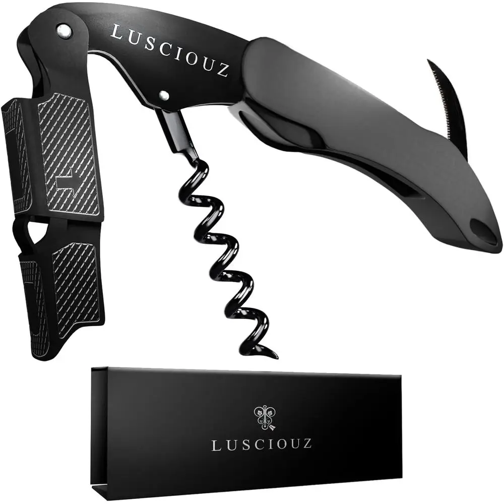

Silent Helix Corkscrew - Waiter's Wine Bottle Opener Key