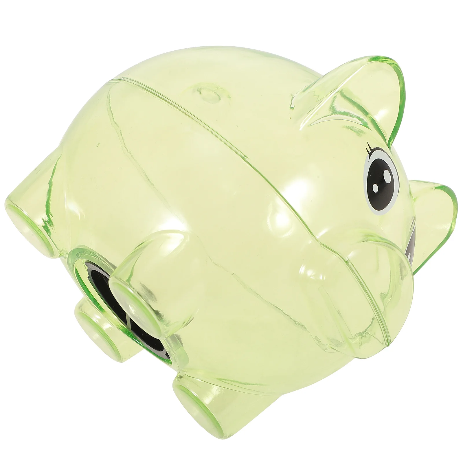 2Pcs Adorable Practical Clear Piggy Bank for Toddlers Boys and Girls Room Decor Baby Money Box Girl Pig Piggy Bank