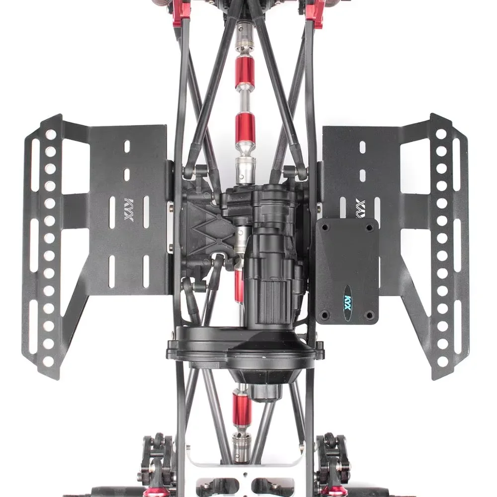 เครื่องจักรกลซีเอ็นซีจําลองคันเหยียบด้านข้างโลหะเต็มรูปแบบสําหรับ SCX10ll 90046 90047
