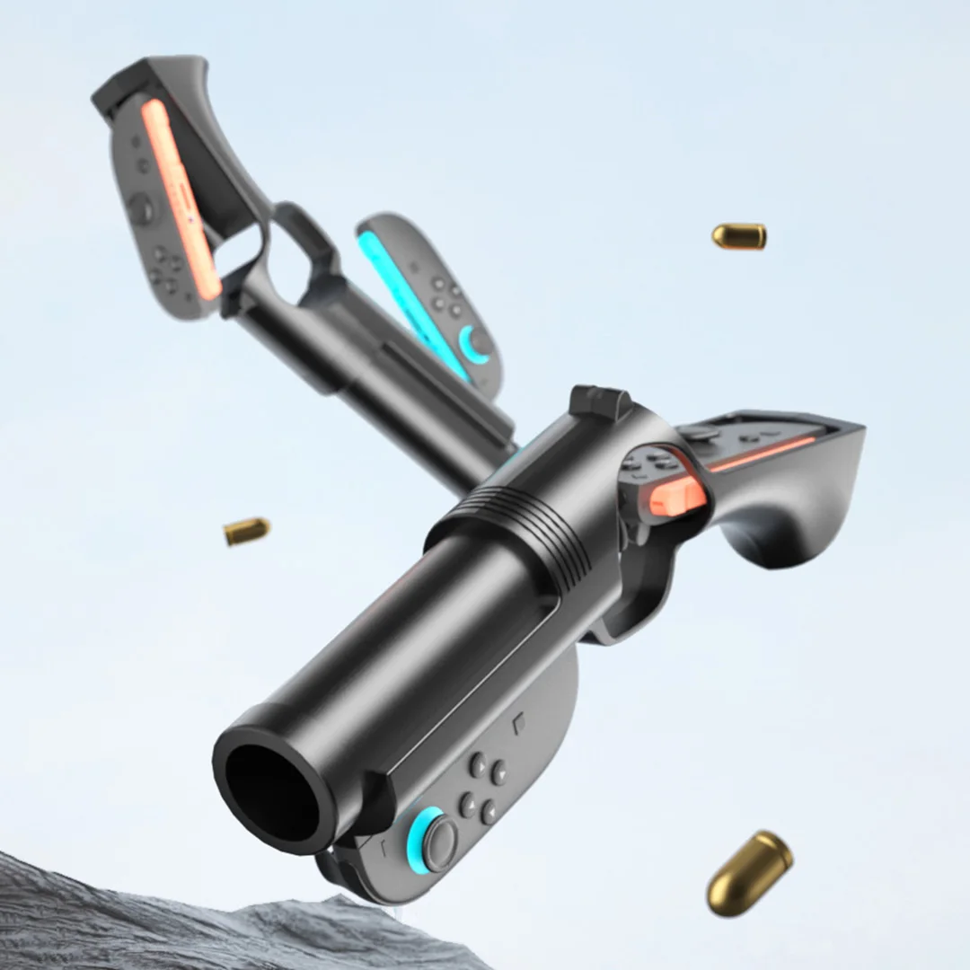 

2026 Switch 2 Game Gun For Nintendo Switch 2 JoyCon Controller Wireless Motion Sensor Precision Shooting Game Gun