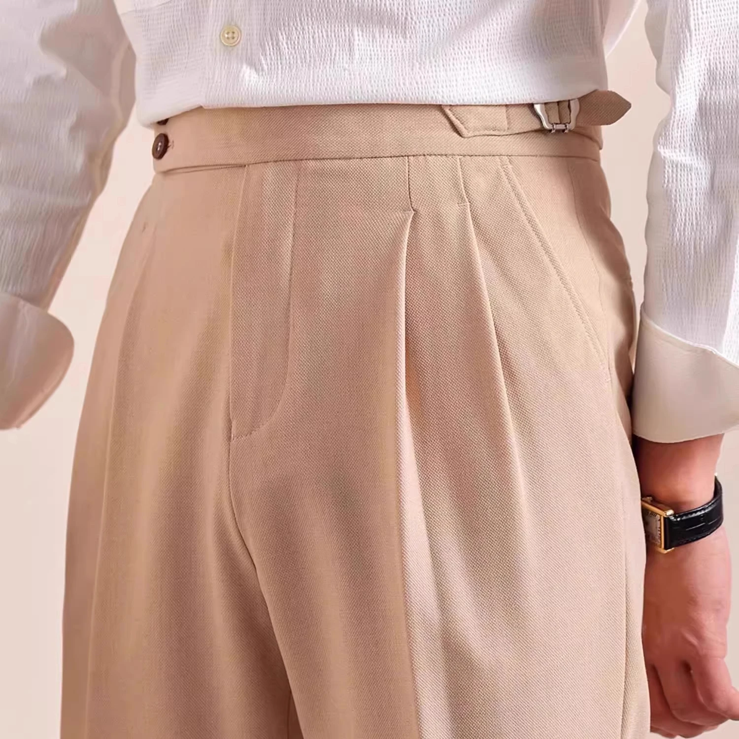 Apricot khaki