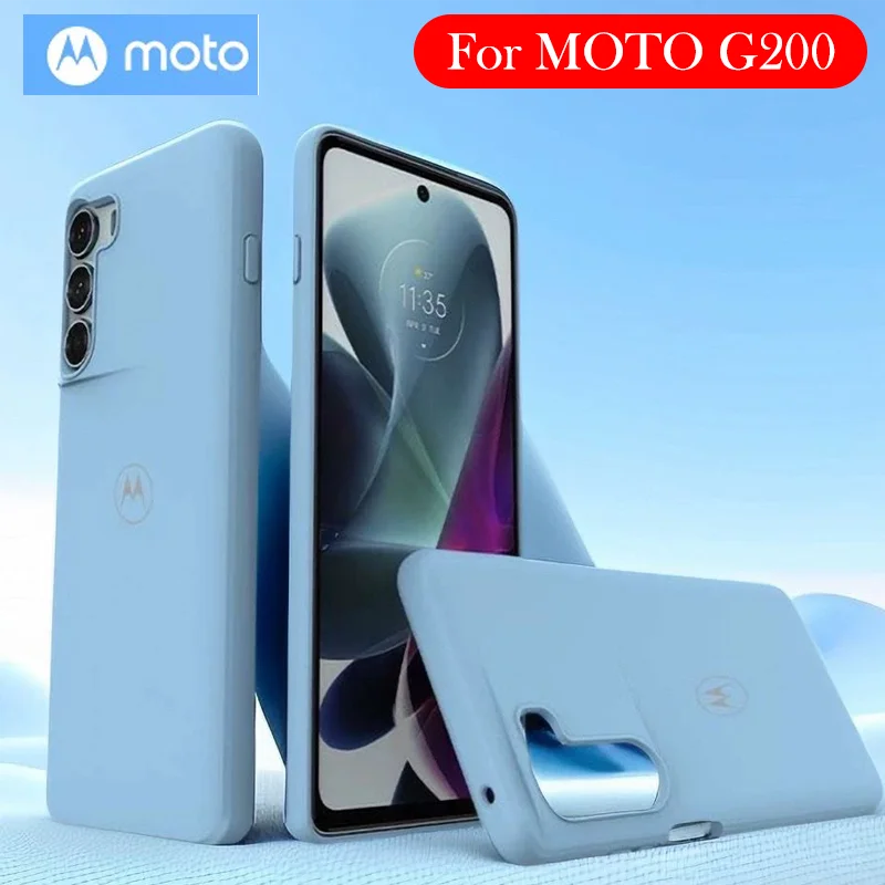 

Оригинальный силиконовый чехол для Motorola G200, задняя крышка с рассеиванием тепла