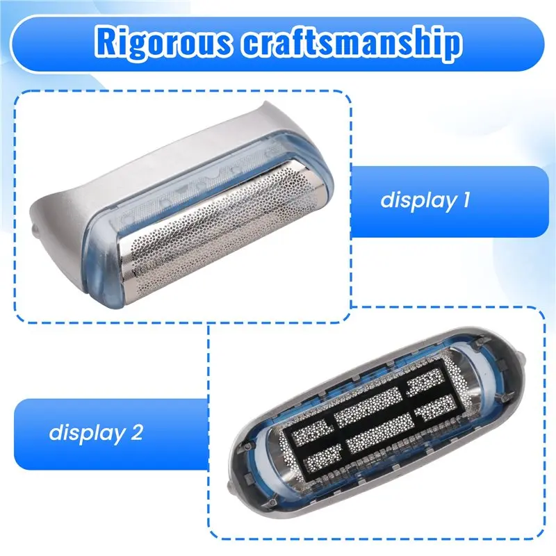 A74G-Shaver Head Shaver Replacement Foil And Blade For BRAUN 20S Shaving 2000 Series Cruzer 1 2 3 4 For 2615 2675 2775 2776 170