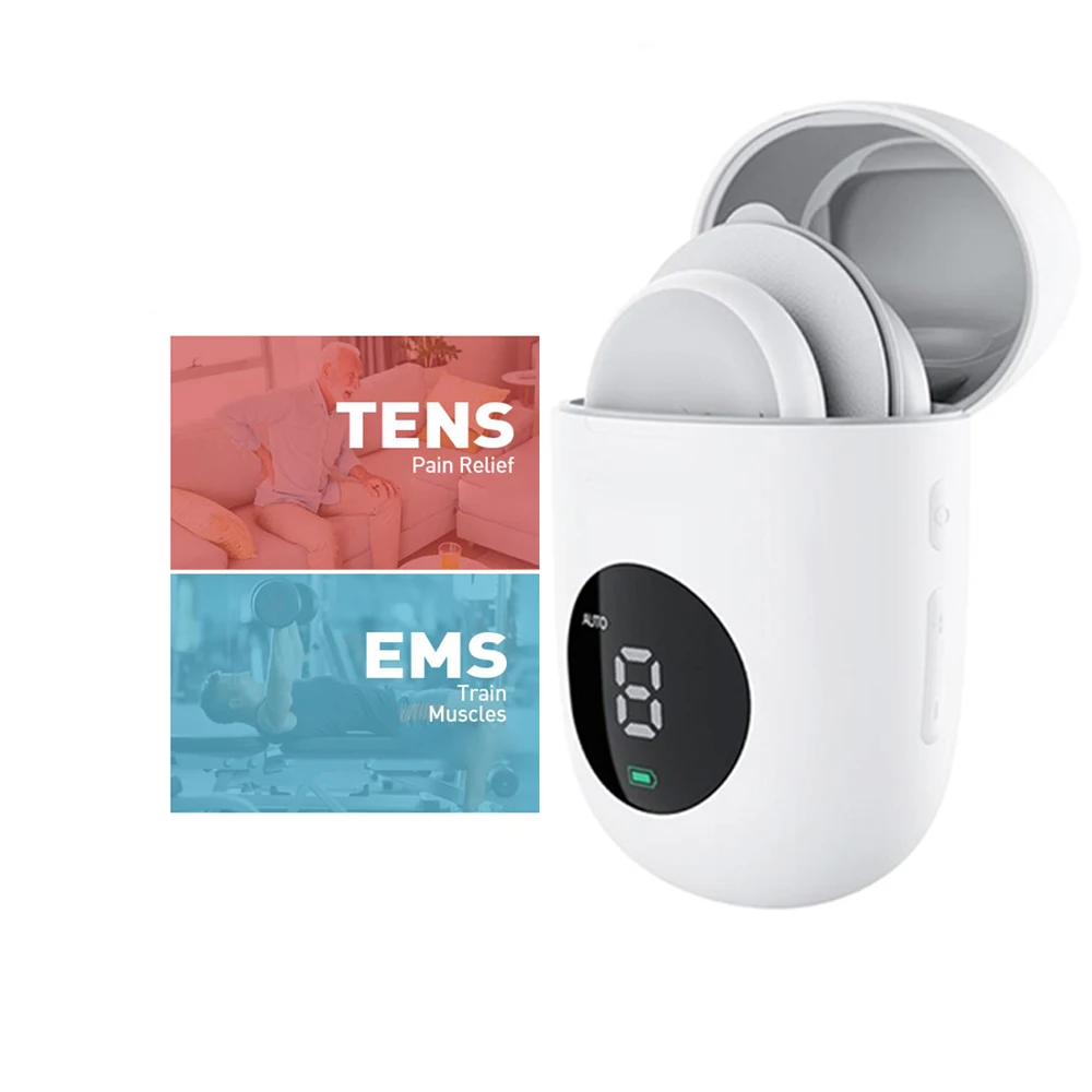 

Tens Unit Portable Muscle Stimulator Ems Physiotherapy Device Machine for Body Pain Relief