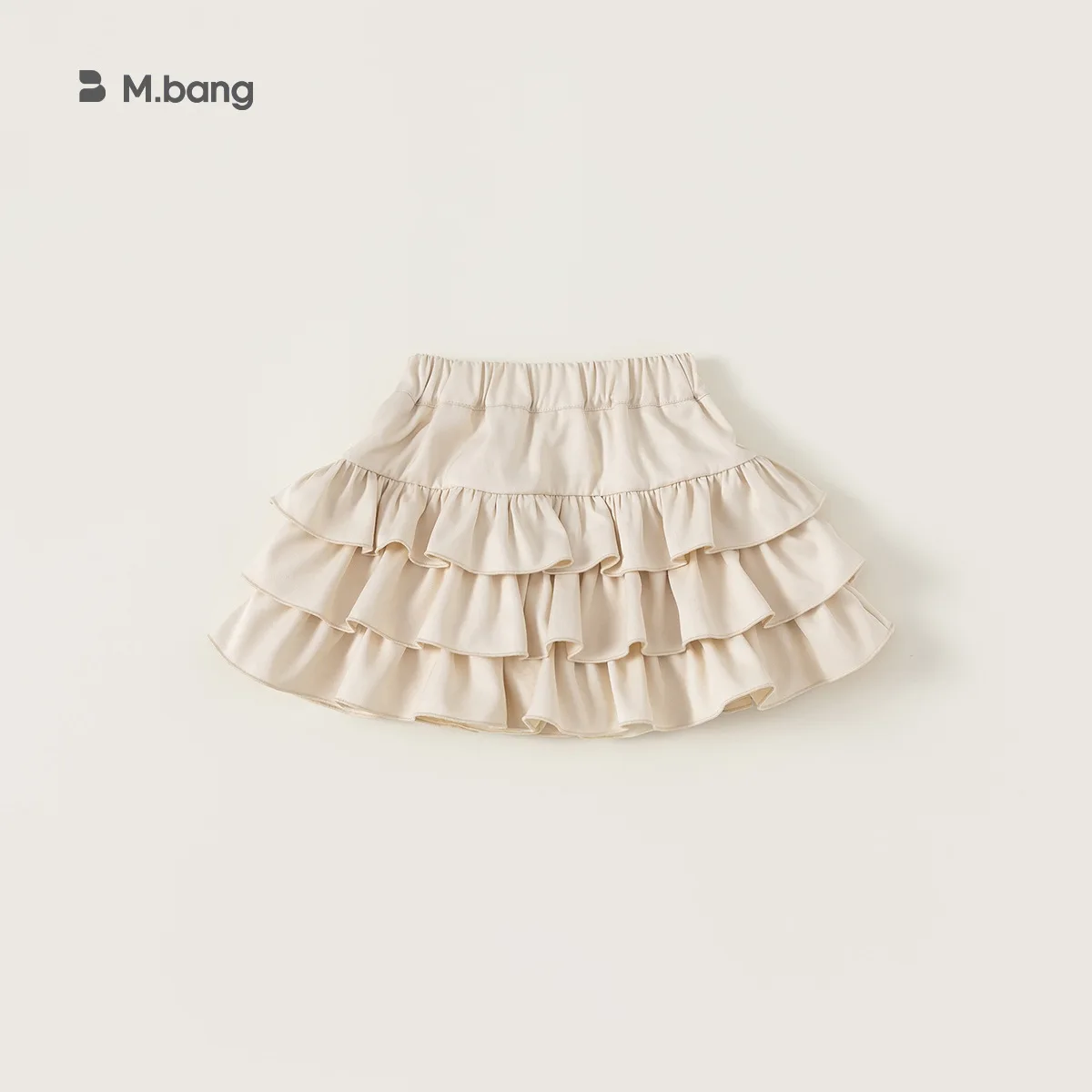 Children Clothing Girl Half Skirt Children Pleated Skirt 2024 Spring New Western-style Cake  Baby Solid Color Short Skirt