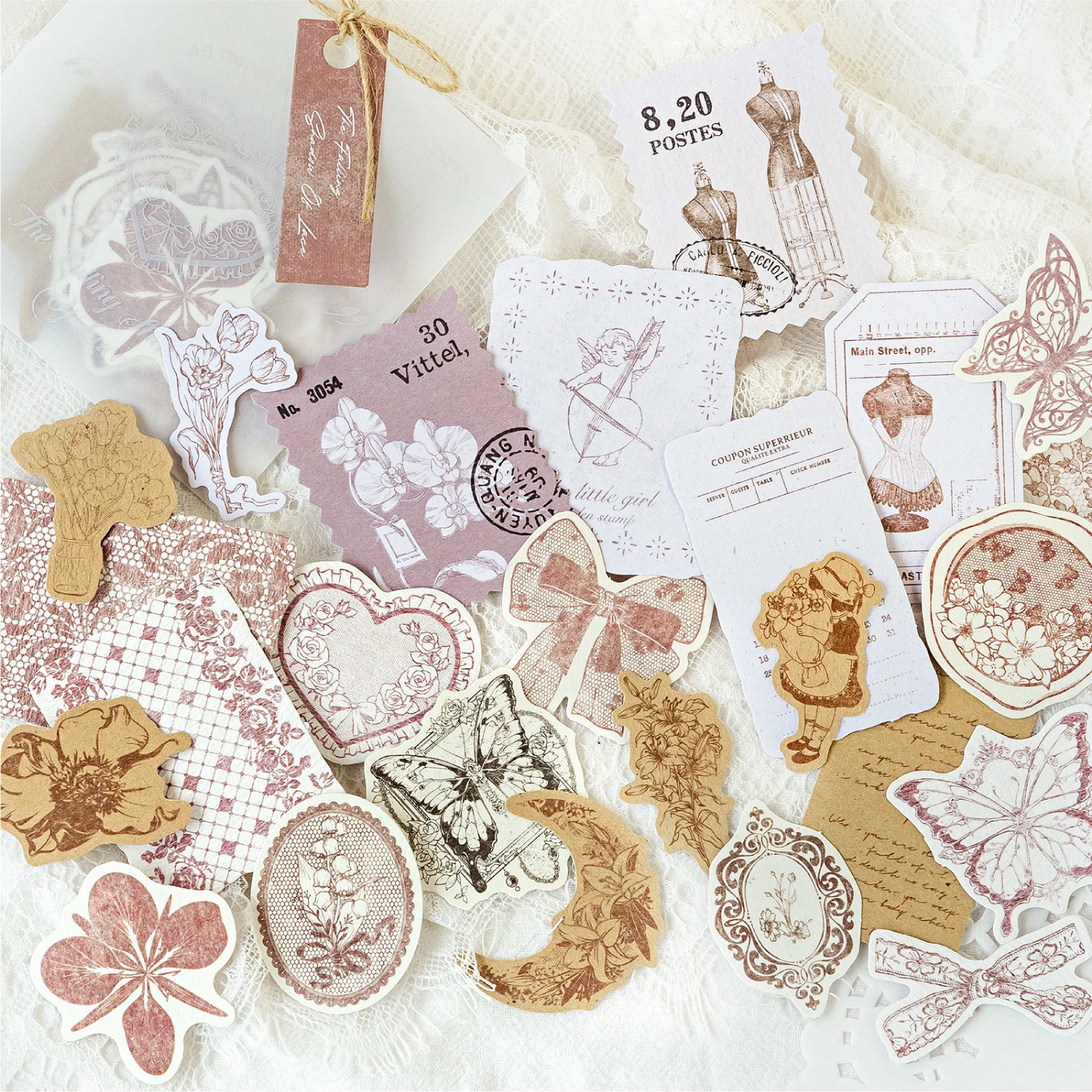 25 pcs 빈티지 콜라주 스크랩북 정크 저널 배경 재료 종이 만들기 DIY 레트로 크리 에이 티브 장식 메모 편지지