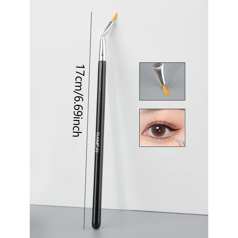 Cornered Makeup Brush One-Stroke Eyeliner Aegyo-sal Eyeliner Brush  Elbow Detail Concealer Lower Tear Trough Eyeliner Brush
