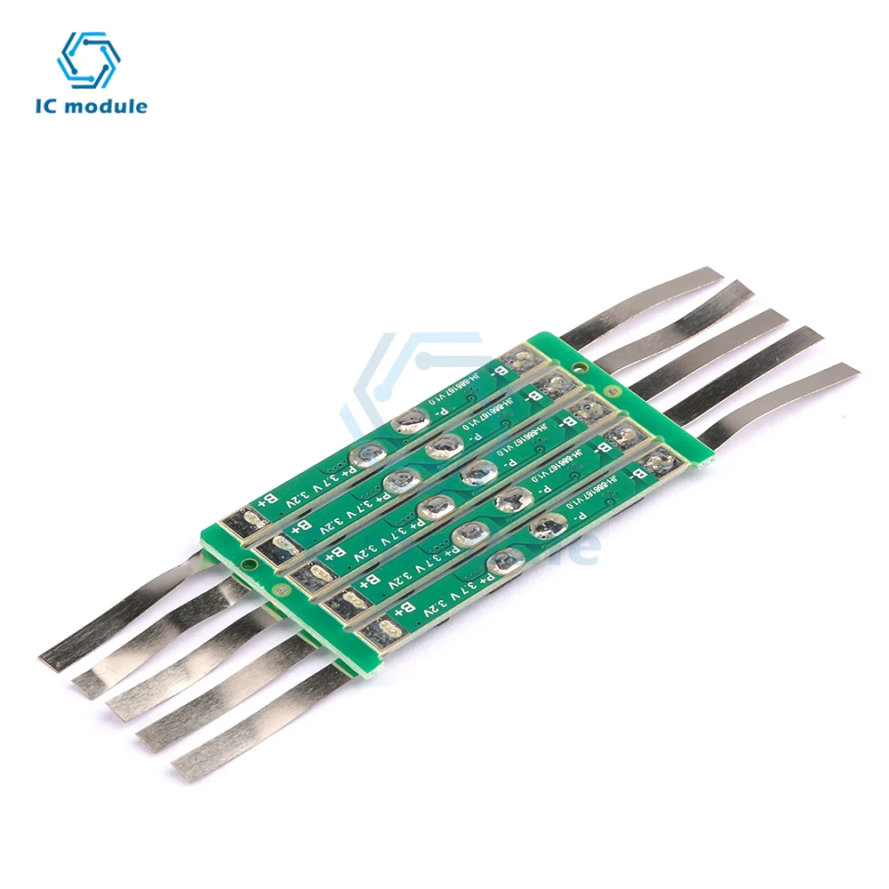 1PCS 5PCS BMS 1S 4.5A 3.7V 3MOS 18650 Li-ion lithium battery protection board Lipo Charging Protection Module