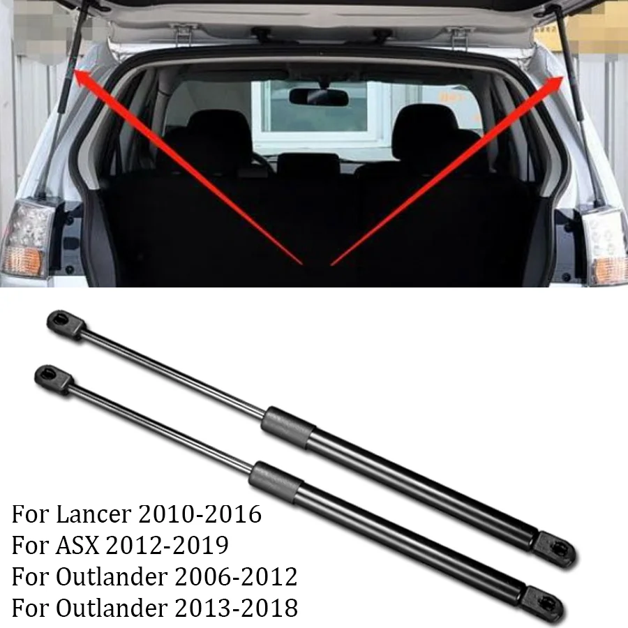 2Pcs Shock Absorber Struts Tailgate Boot Trunk Gas Spring Hood Lift Struts For Mitsubishi ASX Lancer EX Outlander Accessories