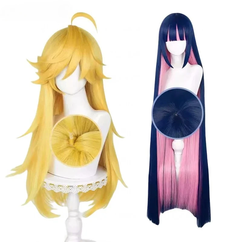 Anime Panty & Stocking with Garterbelt Cosplay Perücke Stocking Anarchy Panty Anarchy Cosplay Perücke Stocking Panty Party Rollenspiel Perücke