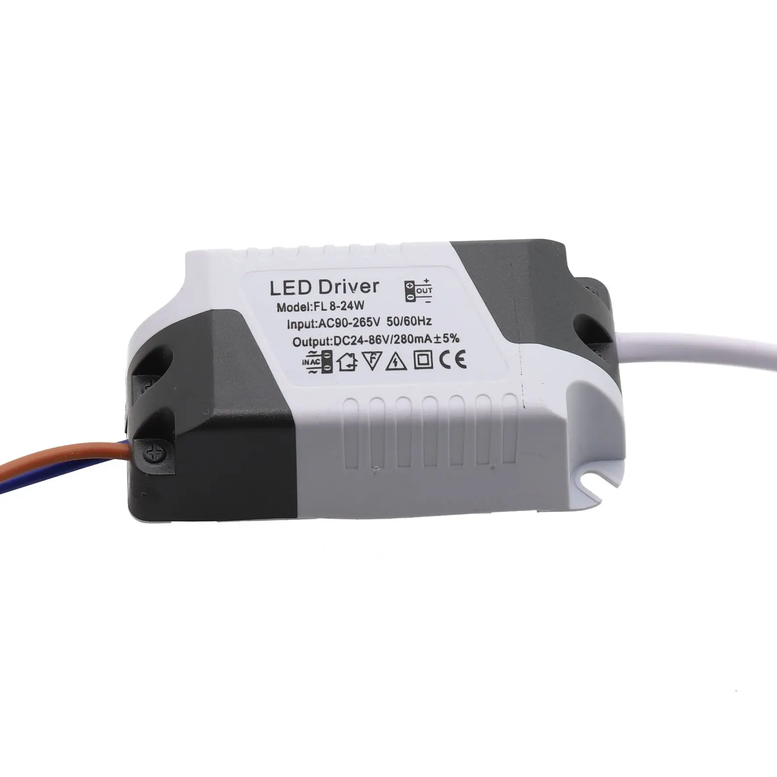 DIY LED Driver Power Supply Convert Adapter for Luminaire and Other Lamps, Easy Installation and Over Voltage Protection