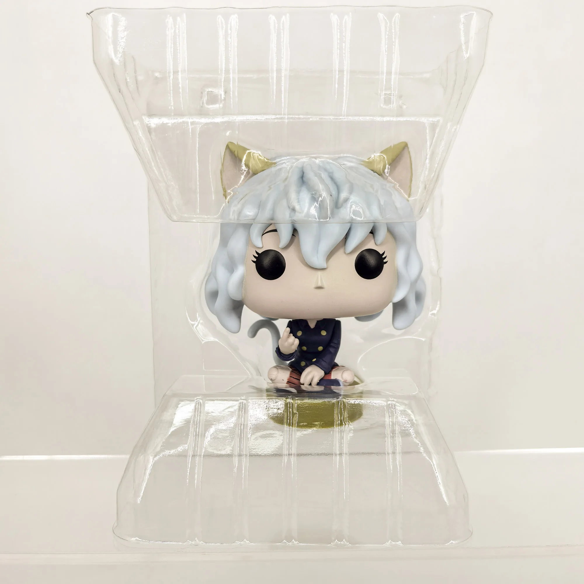 Hunter x hunter animação pitou figura de ação vinil anime modelo brinquedo coleção ornamentos mesa fãs adultos meninos presentes natal