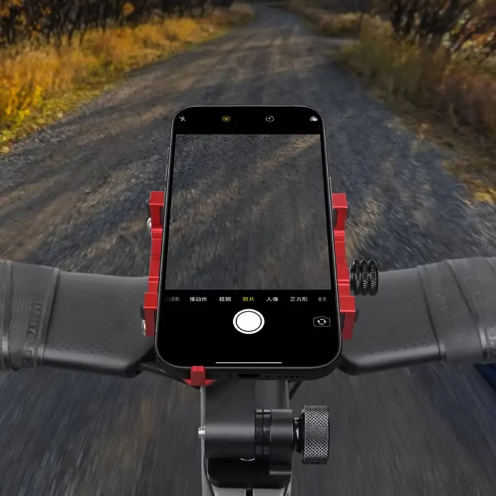 

Headset Top Cap 360° Rotatable Bike Phone Holder Aluminum Alloy Stable Bicycle Mobile Phone Stand CNC for 4.5-7.0" Phone