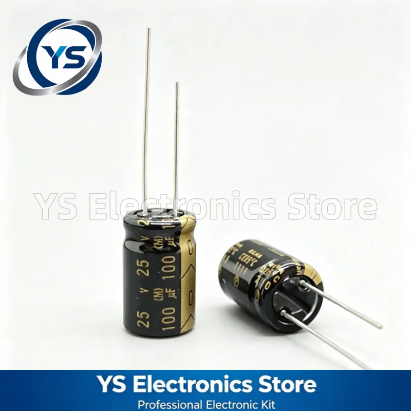 10-200pcs ELNA Cerafine ROA 25V 100µF 10x16mm 100UF25V 25V 100UF Copper‑Leaded Hi‑Fi Audio Electrolytic Capacitor New Original