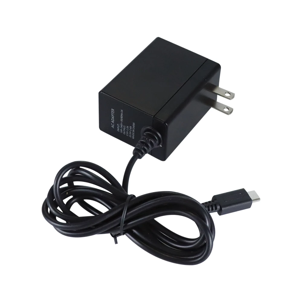 100-240V AC Adapter Charger For NS Switch Power Adapter For Nintend Switch Charging EU US UK Plug USB Type C Power Supply