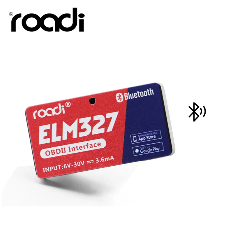 

ROADI ELM327 Bluetooth 2.0 4.0 OBD2 Car Diagnostic Scanner ELM 327 APP For Android/IOS for OBDII Protocols Code Reader Car Tool