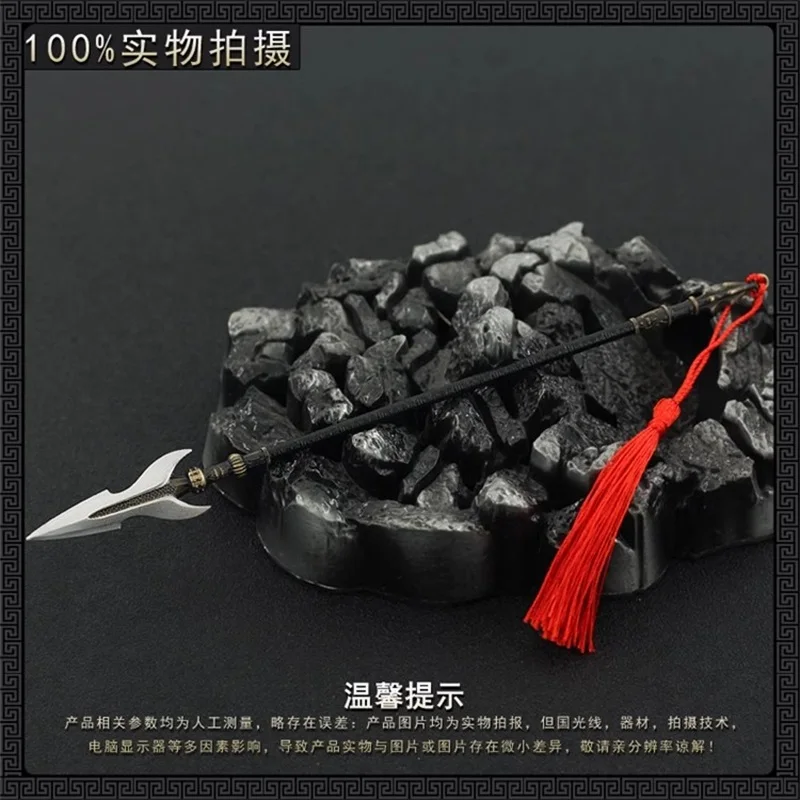 1/6 Soldier Miniature Cold Weapons Xiang Yu Overlord Long Spear Model Toy Fit 12'' Action Figure Body In Stock