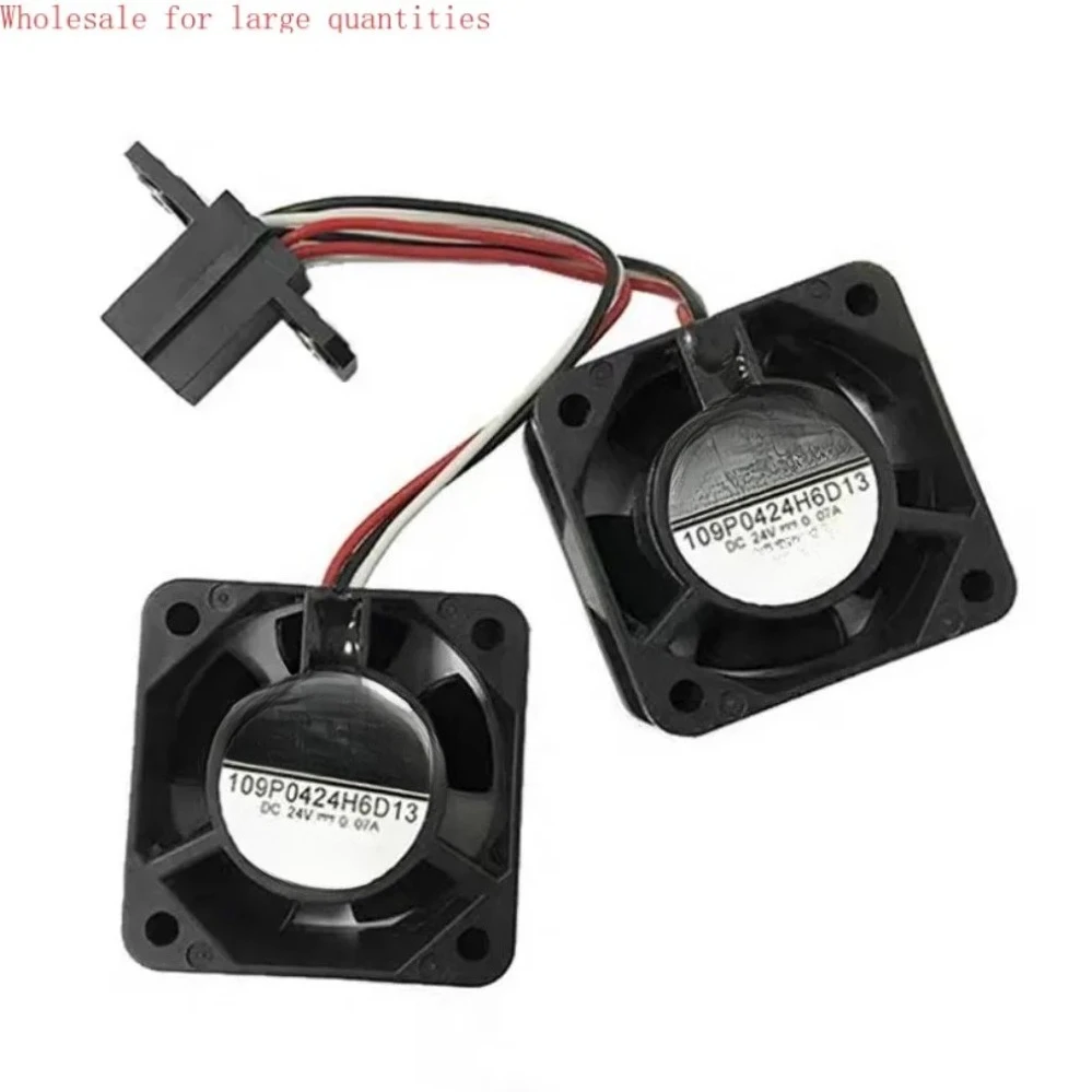 109P0424H6D13 4CM DC24V 0.07A Dual Cooling Fan For GL FANUC Machine Tool Printer Heat Dissipation Vent Fan (007)
