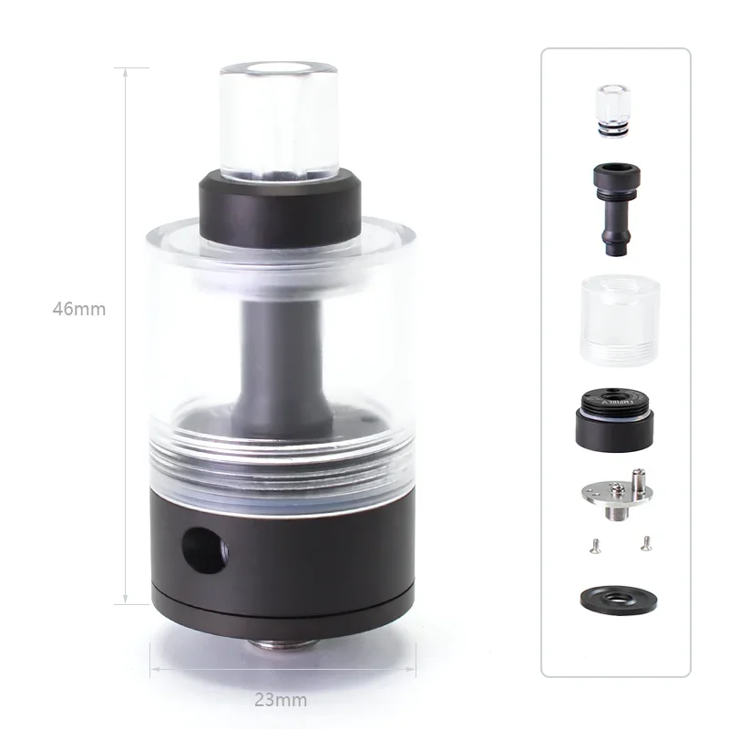 SXK Empire V Style RTA 23 3.5 7 510 atomizer tank for coils & atomizers - gallery image 2