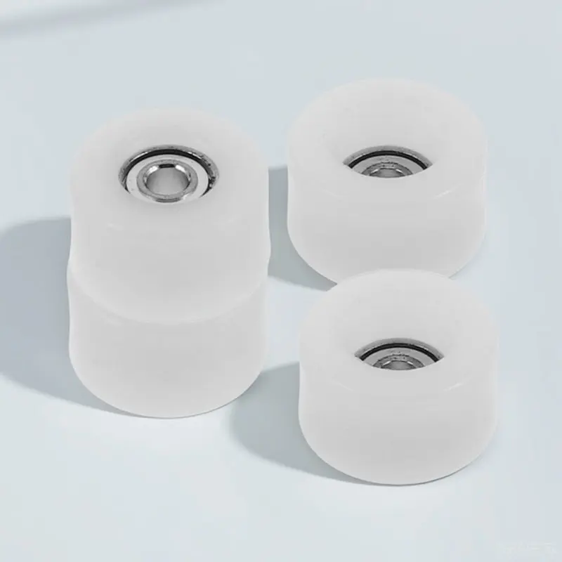 4Pcs Finger Skateboard Wheels Professional Highspeed Bearings Smooth Rolling Mini Bearing Wheels Skateboard Repairing Parts Set