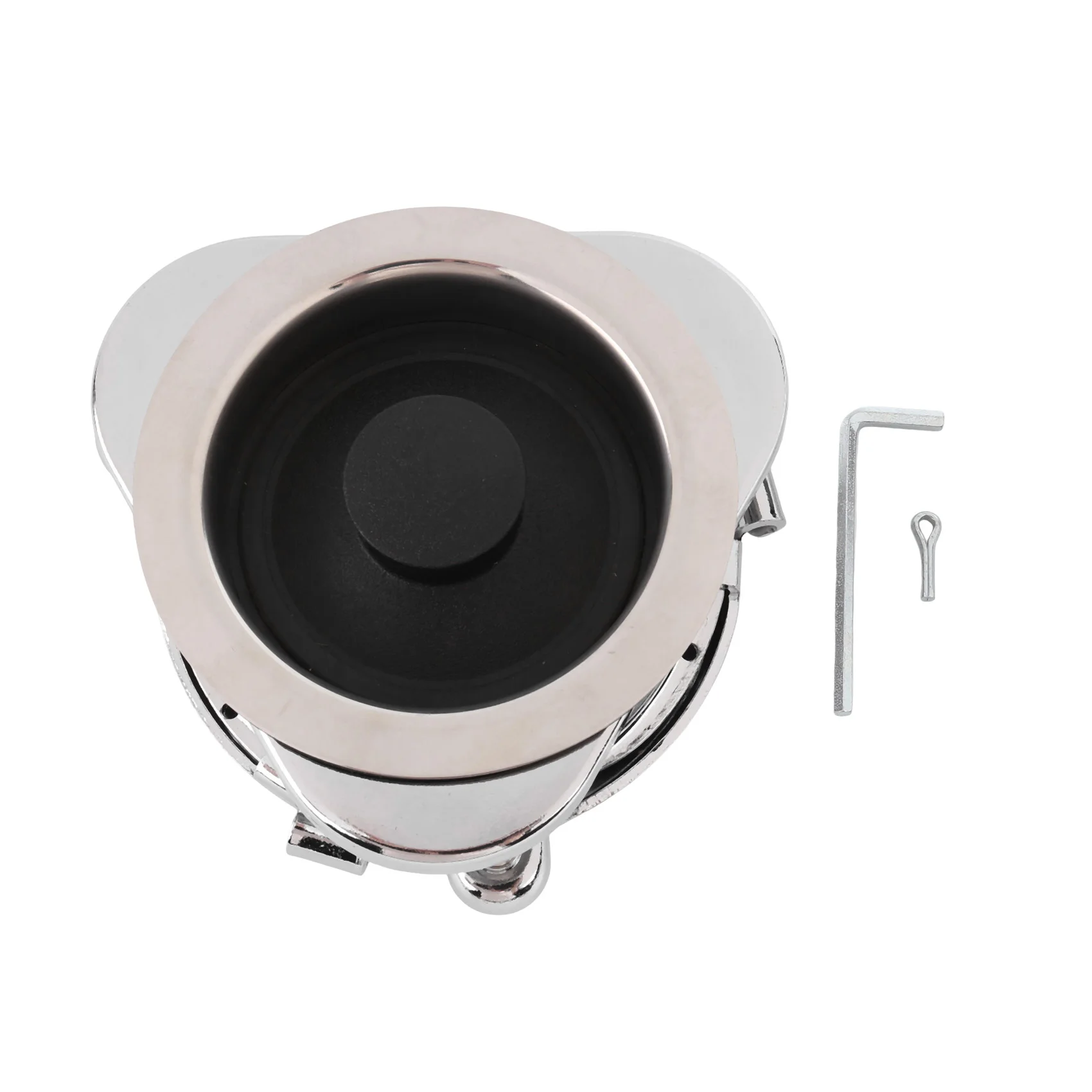 M12K-Kitchen Sink Flange Kit With Stopper For Garbage Disposal 3 Bolt Mount Stainless Steel For Insinkerator Models