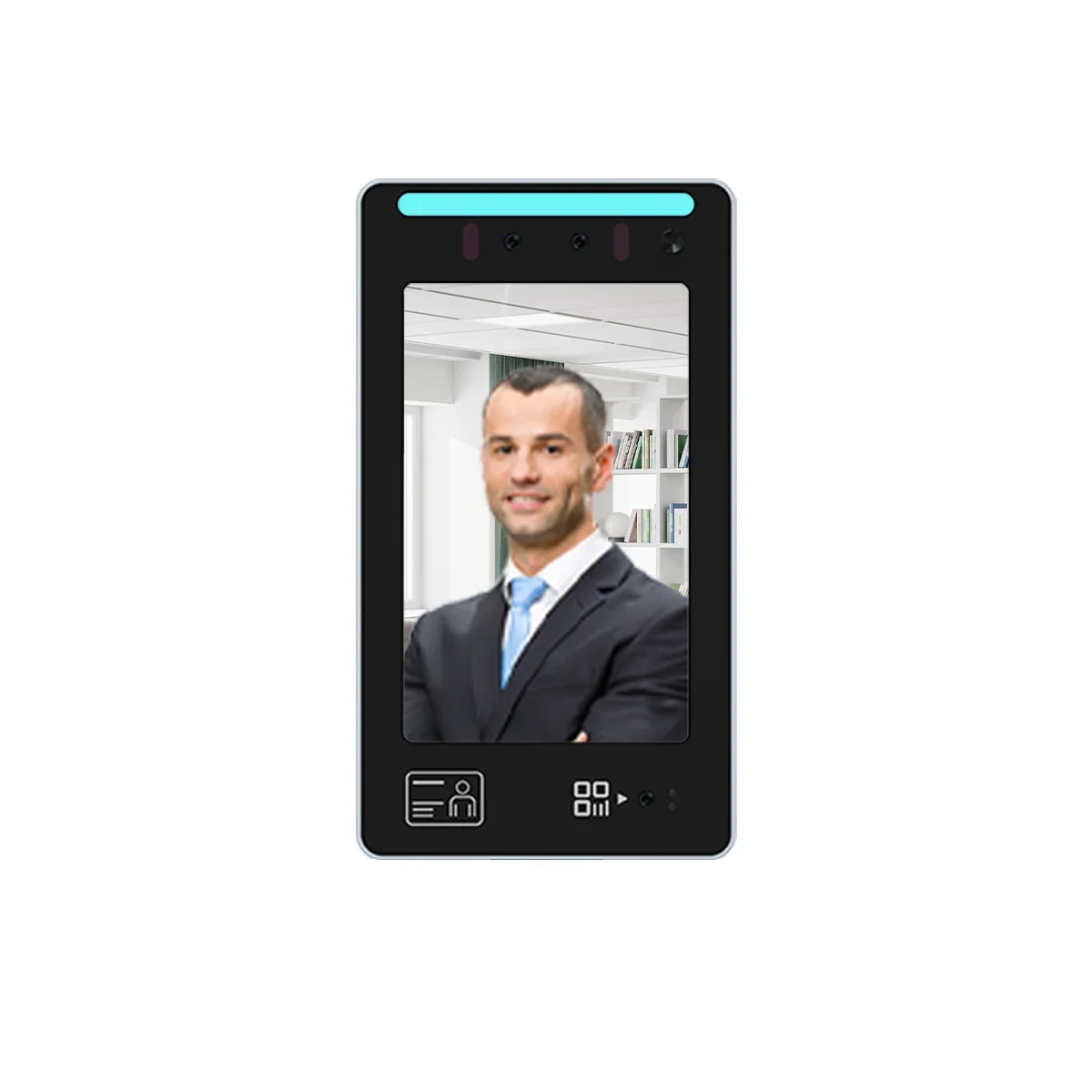 MT-8 IP65 Waterproof Face Recognition ID/IC Card 8 Inch Biometric Attendance Access Control Products factory