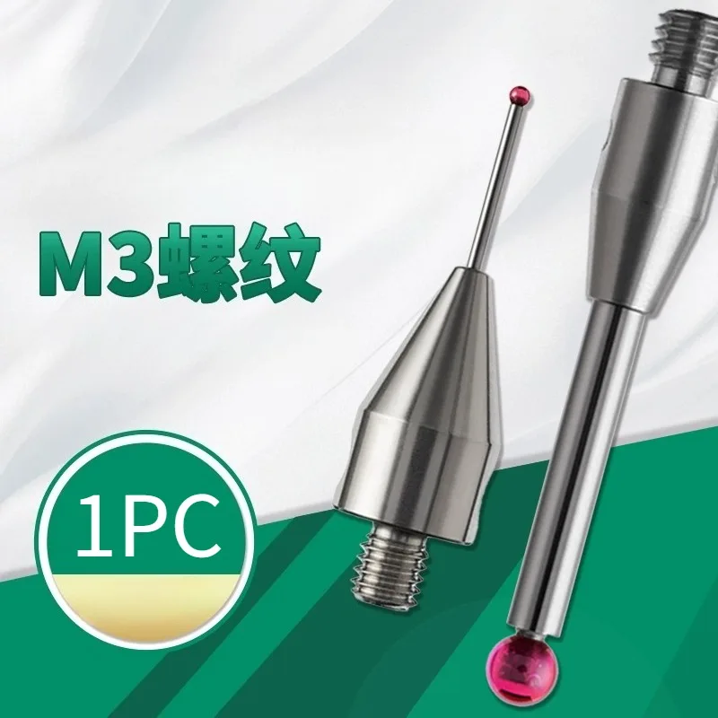 

1PC M3 For Renishaw Stainless Steel Rod Three-dimensional Probe for Measuring Ruby Three-dimensional Probe 2.0/3.0/5